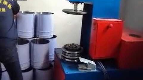 Manually Beading and Curling Machine for Chemical Tin Can Drum Making Machine
