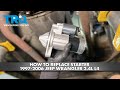 How to Replace Starter 1997-2006 Jeep Wrangler 24L L4