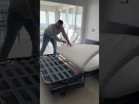 Sofá cama: montaje y desmontaje