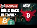 The Bulls Are Back In Town! $6500 The Next Big Move! Could Tether Crash It All?