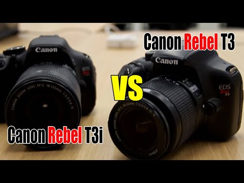 Vídeo: Diferencia Entre Canon EOS Rebel T2i Y Rebel T3i