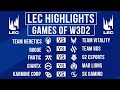 Lec highlights all games week 3 day 2  lec winter 2024