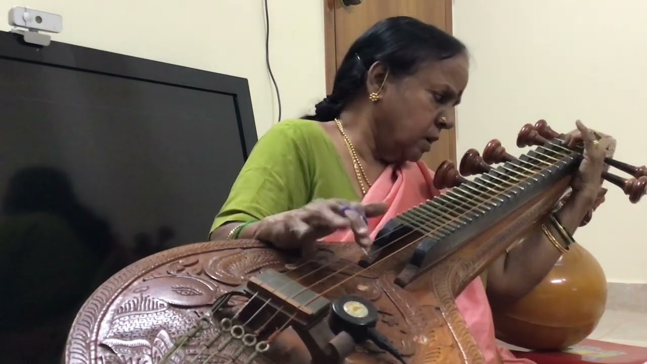 vijayambikE (Veena Recital)  - Raga Vijayanagari | Tala Adi | Composer - Mutaiah Bhagavathar