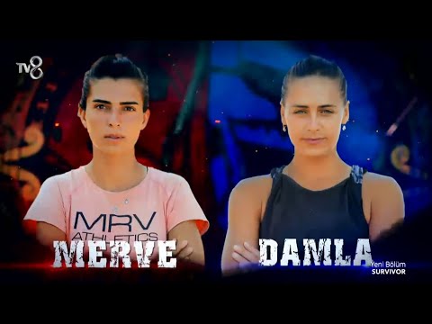 Merve ile Damla arasında kıran kırana mücadele!