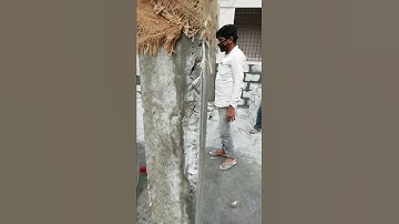 The column honey comb and surface finish