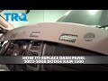 How to Replace Dash Panel 2002-2008 Dodge Ram 1500