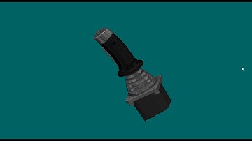 Full View: Operator Presence Single Button Joystick Assembly