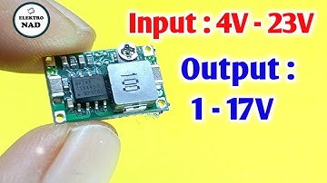 Adjustable DC-DC Step-down Voltage Regulator, Mini360 stepdown