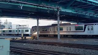 東武70090系　回送電車、東急2020系 2131編成　10K  急行　中央林間行きと東武バス