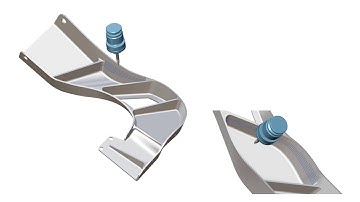 Multiaxis machining - Wall finishing