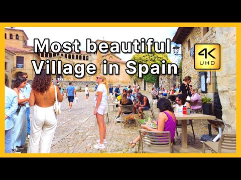 Most BEAUFUL VILLAGE in SPAIN | SANTILLANA DEL MAR tour | Santillana del mar walking tour