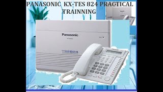 PANASONIC KX-TES824  PT PROGRAMING IN 5 MINUITES - 1