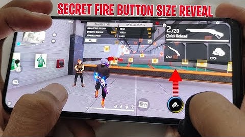 My Secret Fire Button Size Reveal || Total Explain || Free Fire Best Fire Button Size mWj gamer
