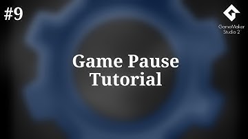 Tutorial #9 - Game Pause. Gamemaker Studio 2 Tutorial