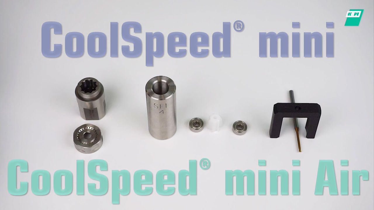 Schnelllaufspindel CoolSpeed mini (Air) Montage-Anleitung  (Toodle green und Toodle blue)