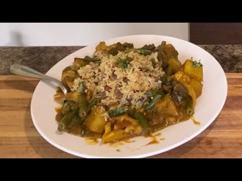 Cauliflower and Papaya Curry - healthy recipe channel