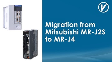 Migration from Mitsubishi MR-J2S to MR-J4