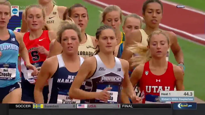 NCAA Women's 3000 Meter Steeplechase Heat 1