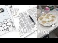 Journaling Vlog: Shipping Subscriptions, Baking Cake &amp; Designing | Hobonichi Cousin