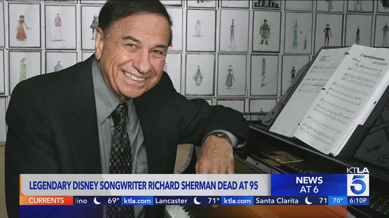 Disney composer Richard M. Sherman has died at 95
