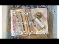 Pt2 making a basic journal adding extra pages flip out pages tip ins and repair a page