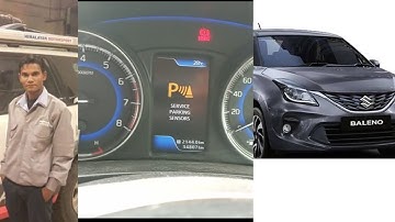 service parking sensors #sensor #baleno #viral