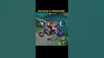 Ixia critical build vs trinity build! Mobile legends #mlbbcreator #mobilelegends #mlbb #ml