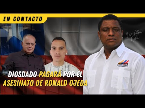 Diosdado Cabello will pay for the crime of Ronald Ojeda | @JoseColinaP