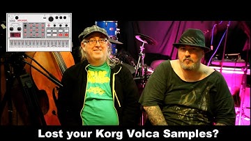 Korg Volca Sample Restore the factory samples