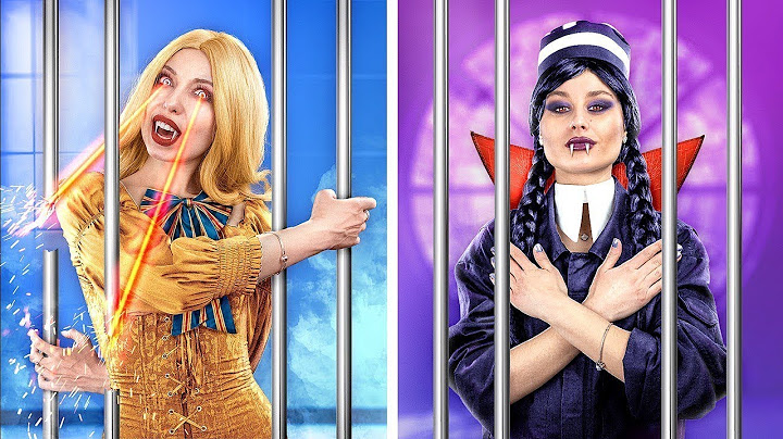 Mercoledì Addams vs M3GAN in prigione! Come diventare una Vampira!