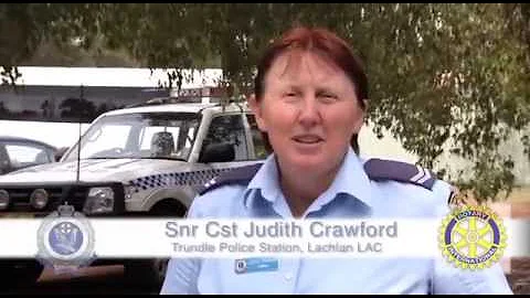 Snr Cst Judith Crawford   Lachlan LAC