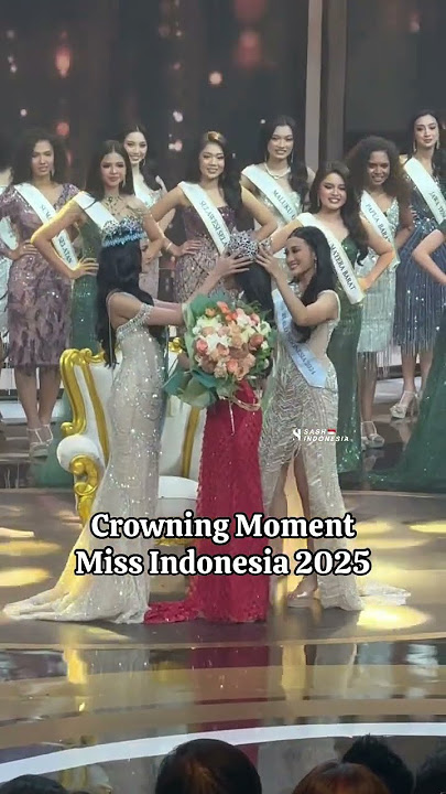 Crowning Moment Audrey Bianca the new Miss Indonesia 2025