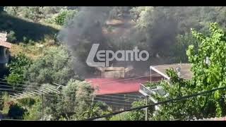 Φωτιά σε αποθήκη στο Καστράκι Φωκίδας