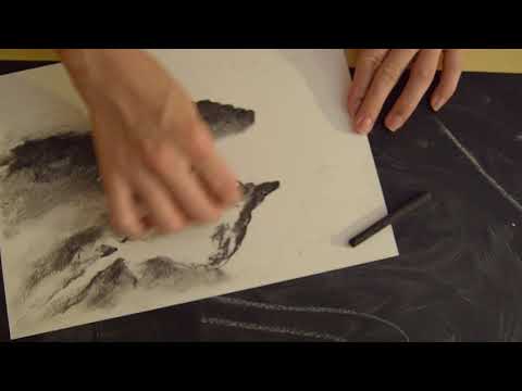 Video: Cum Să Desenezi Cu Cărbune