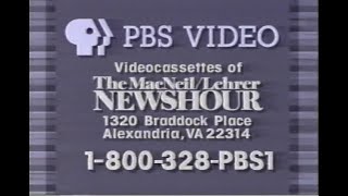 The MacNeil/Lehrer NewsHour Funding/Credits, March 23, 1994