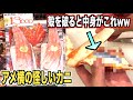 マジ！？アメ横の詐欺冷凍カニを買って殻を割ったら中身の状態が。。。