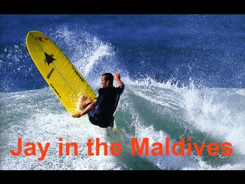 Jay Moriarity surfing in the Maldives