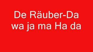 De Räuber - Da wa ja ma Ha da chords