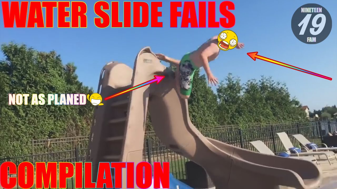 Best ever water slide fails compilation 😂😂😂 YouTube