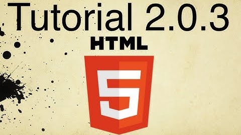 HTML5 Tutorial 2.0.3 | How to Link to an ID Attribute