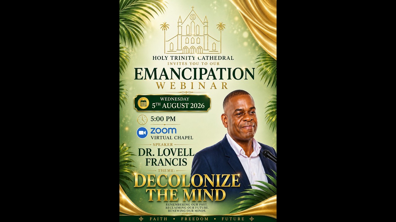 Lecture by Dr Lovell Francis entitled Decolonize the Mind