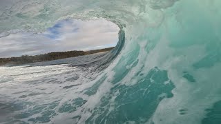 SURFING SOUTH COAST SLAB (RAW POV)