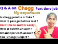 how to answer in chegg | chegg expert | chegg india | chegg part time |  sravanthikrishna