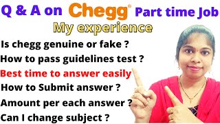 how to answer in chegg | chegg expert | chegg india | chegg part time |  sravanthikrishna