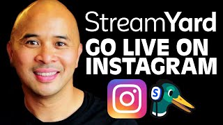 How to GO LIVE on INSTAGRAM using STREAMYARD | FULL TUTORIAL