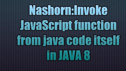 Nashorn:Invoke JavaScript function in java 8