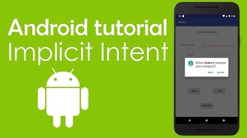 Implicit Intent | App to browser | App to Dialer | Intent in Android | Android Studio | Java