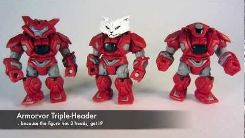Glyos Armorvor Action Figure Review - Onell Design, The Godbeast, Jason Frailey Design