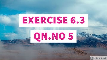 EXERCISE 6.3 | QUESTION NUMBER 5 | APPLICATIONS OF VECTOR ALGEBRA | 12 CLASS MATHS TN SYLLABUS