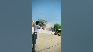 Water Rocket Launched by Vinay #science #shorts #waterrocket #learnandfun #scienceexperiment